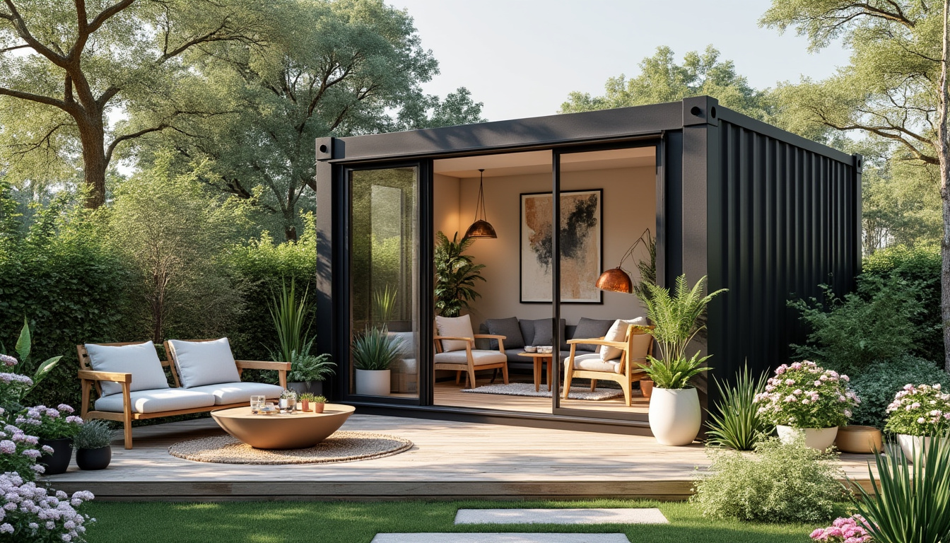 Le Studio Container : L’atout malin pour votre jardin en 2025