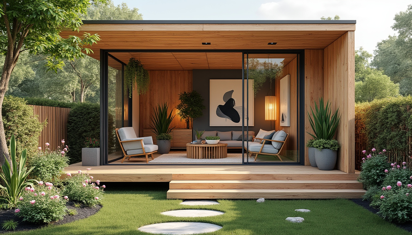 Studio de jardin en bois : créez votre espace sur-mesure