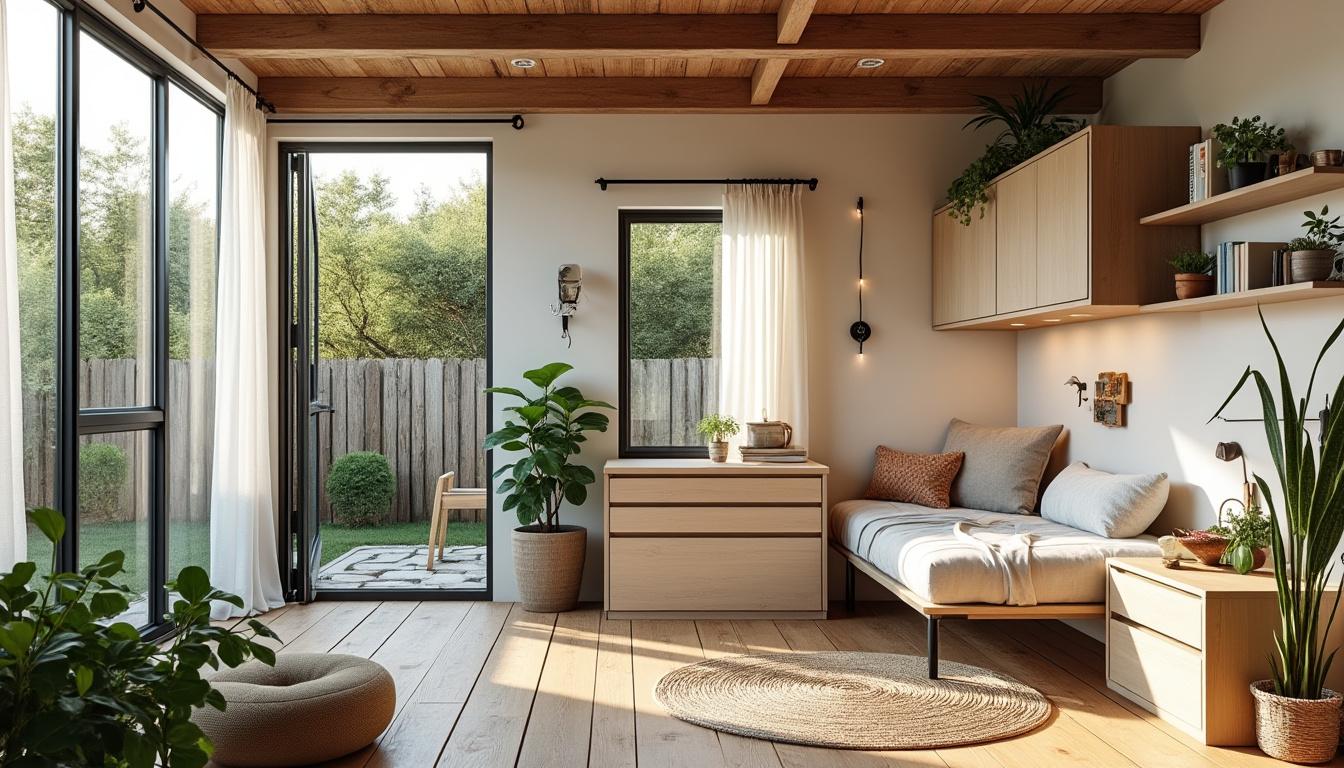 Optimiser l'espace : aménager un abri de jardin studio