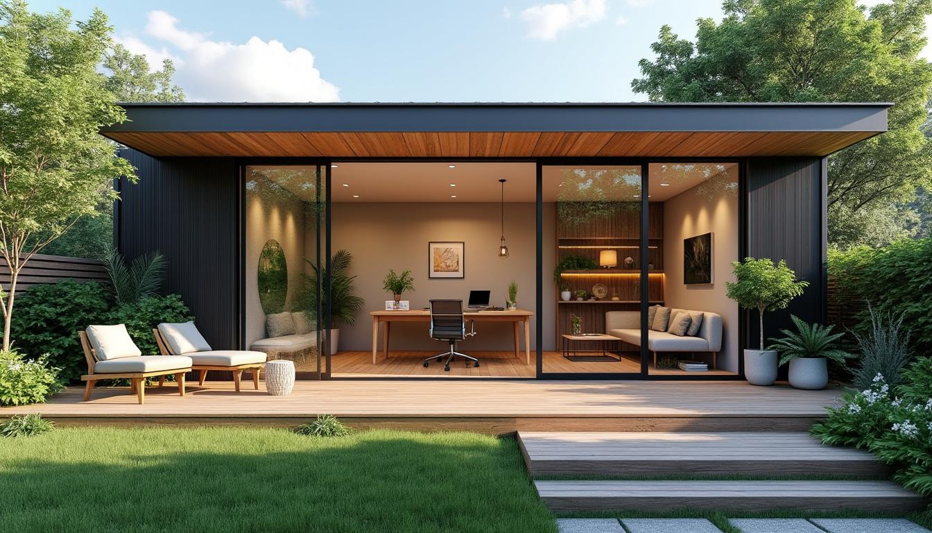 Studio de jardin 40m² : votre espace multifonctionnel extérieur